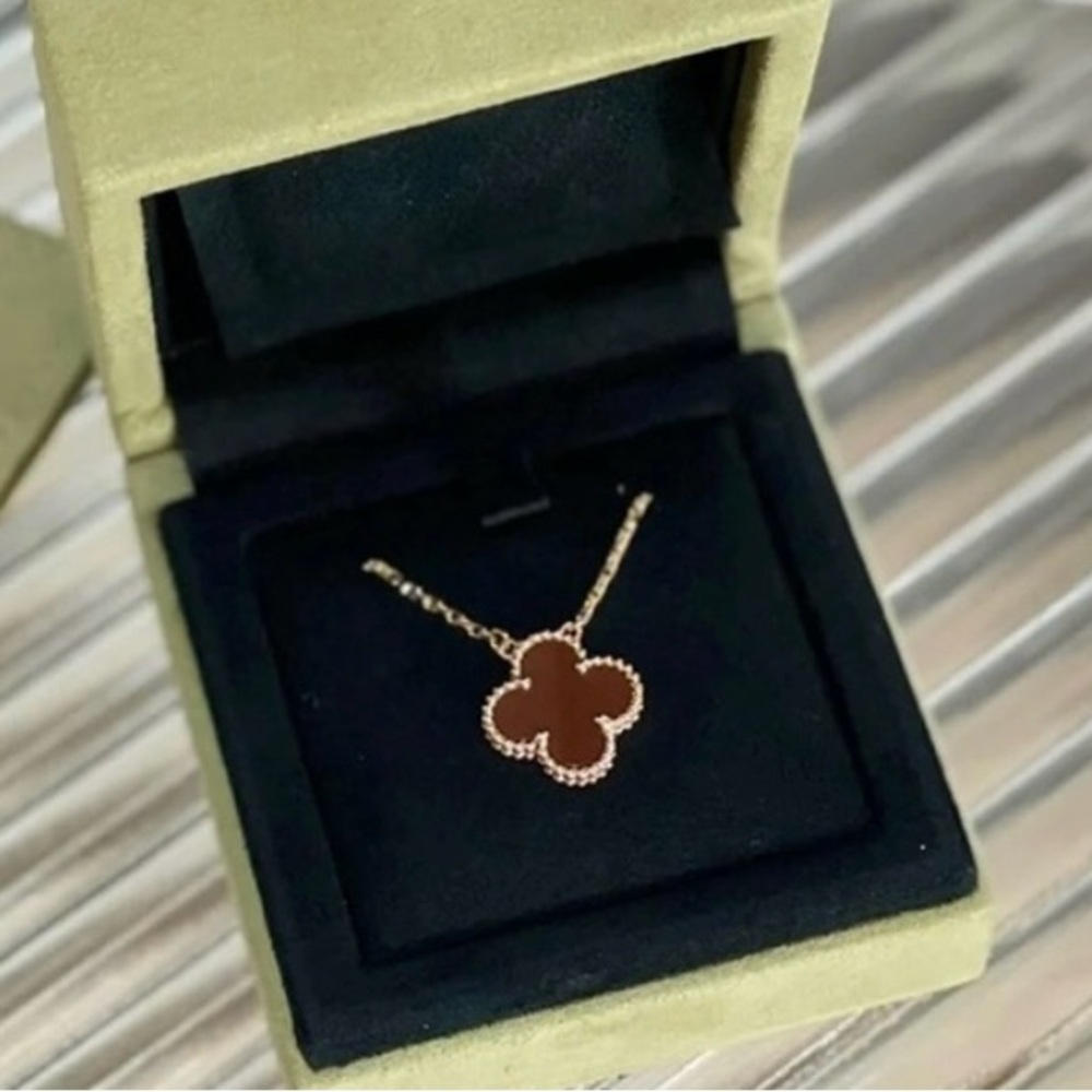 Authentic Van Cleef and Arpels vintage Alhambra necklace